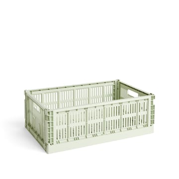 Colour Crate L 34,5 x 53 cm - Mint - HAY