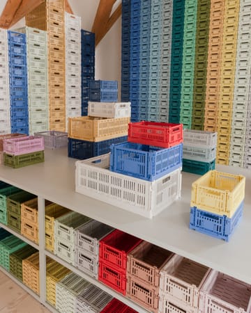 Colour Crate L 34,5 x 53 cm - Off-white - HAY
