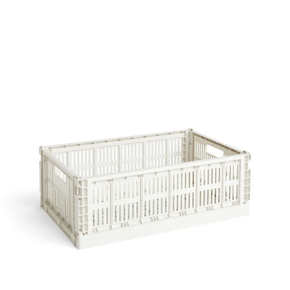 Colour Crate L 34,5 x 53 cm, Off-white HAY