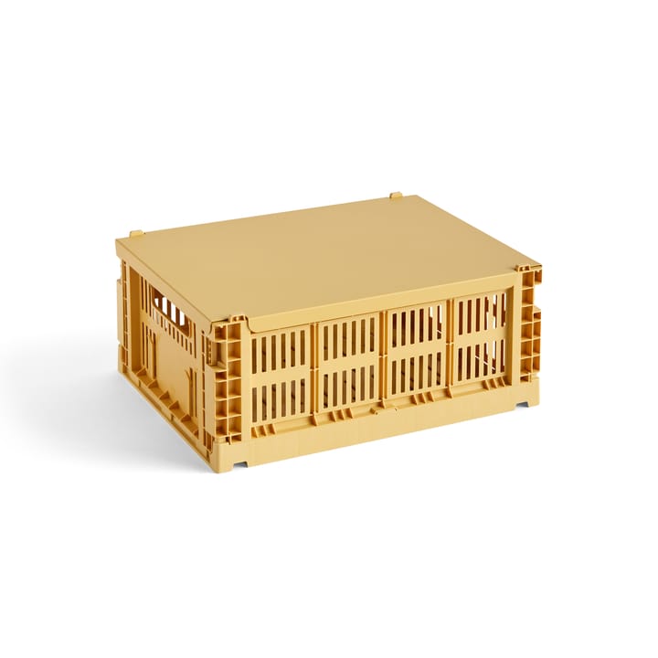 Colour Crate lokk medium - Golden yellow - HAY