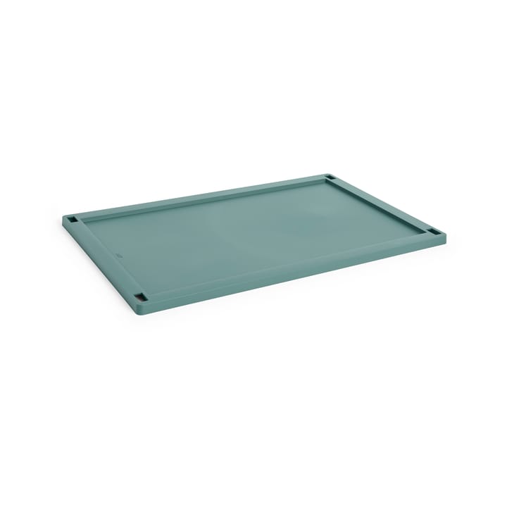 Colour Crate lokk plast large - Dark green - HAY