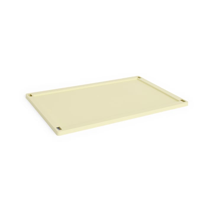 Colour Crate lokk plast large - Light yellow - HAY