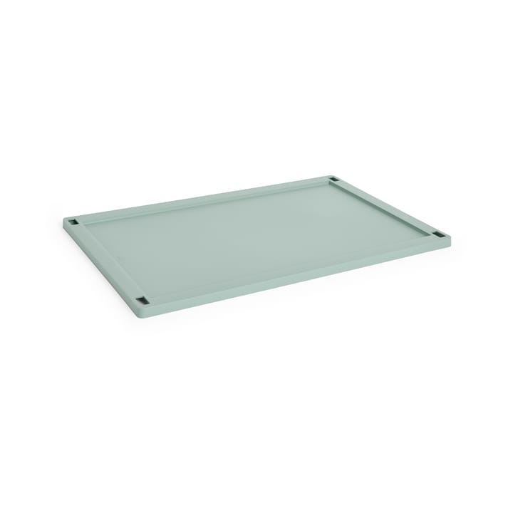 Colour Crate lokk plast large - Sage green - HAY