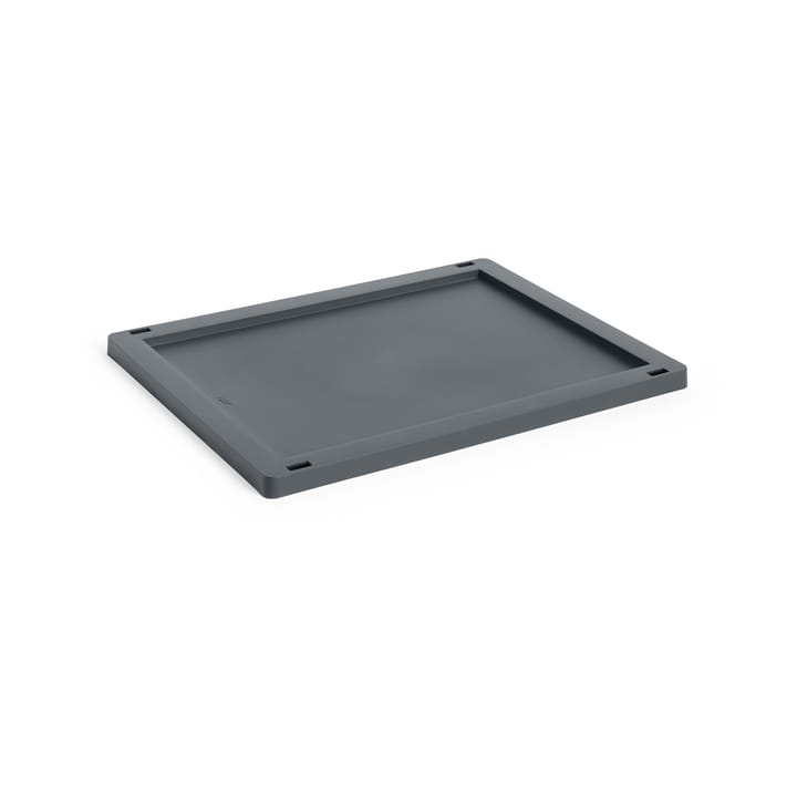 Colour Crate lokk plast medium - Charcoal - HAY