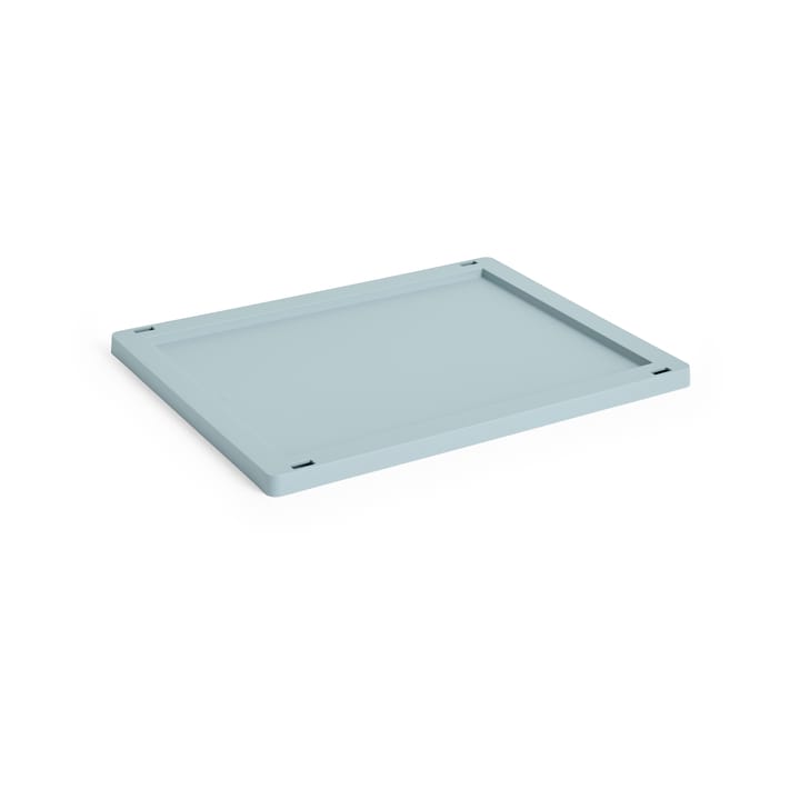 Colour Crate lokk plast medium - Dusty blue - HAY