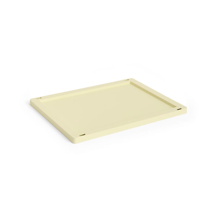 Colour Crate lokk plast medium - Light yellow - HAY
