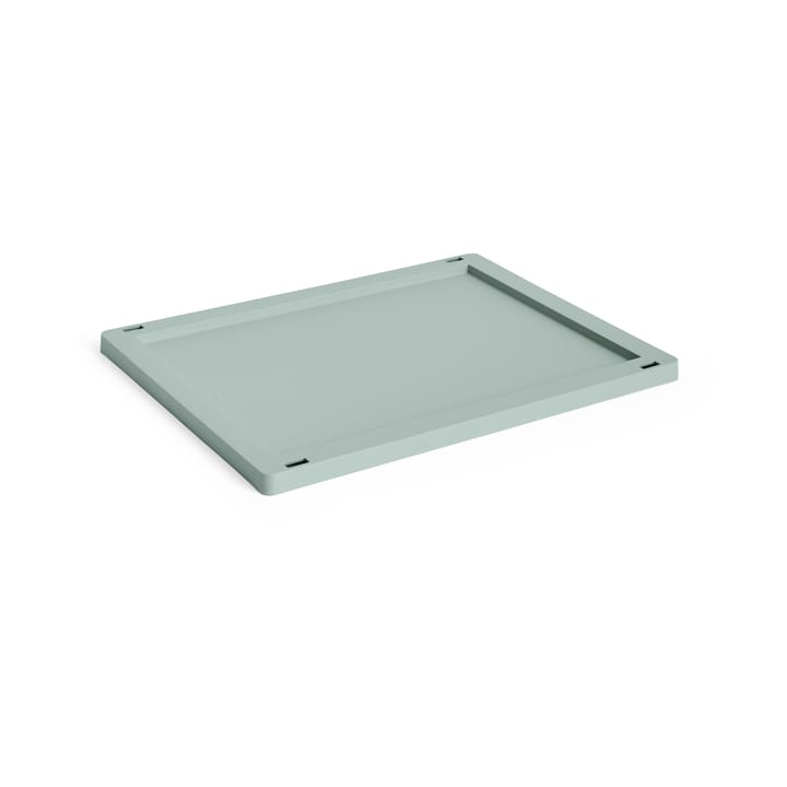Colour Crate lokk plast medium - Sage green - HAY