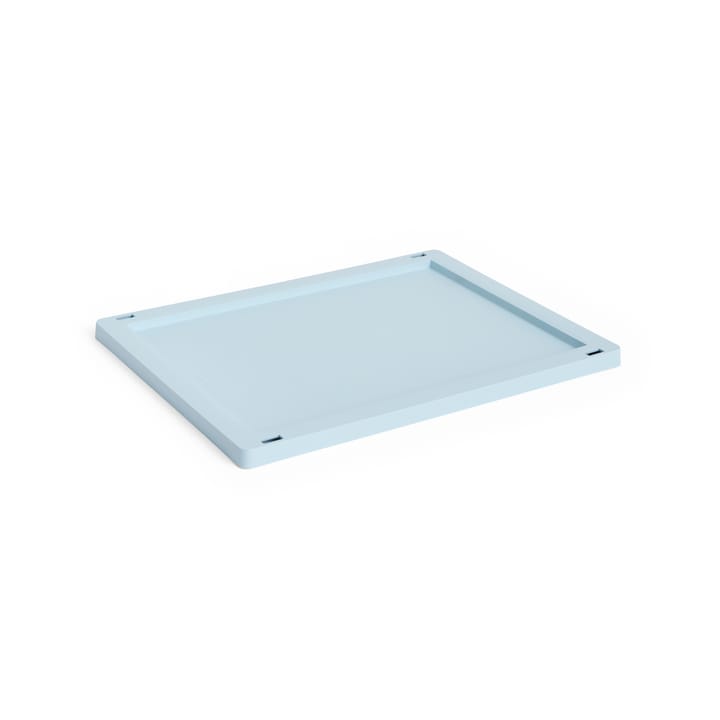 Colour Crate lokk plast medium - Soft blue - HAY