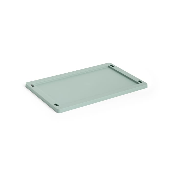 Colour Crate lokk plast small - Sage green - HAY