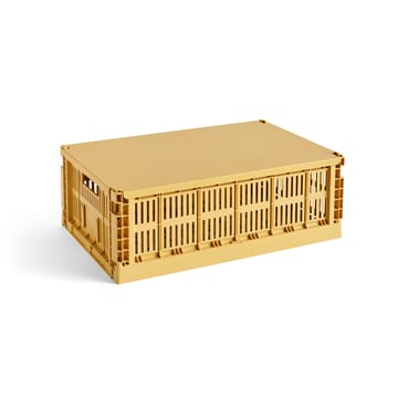 Colour Crate lokk stort - Golden yellow - HAY