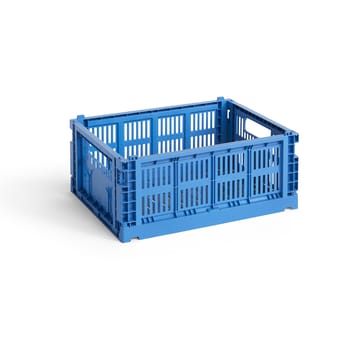 Colour Crate M 26,5 x 34,5 cm - Electric blue - HAY