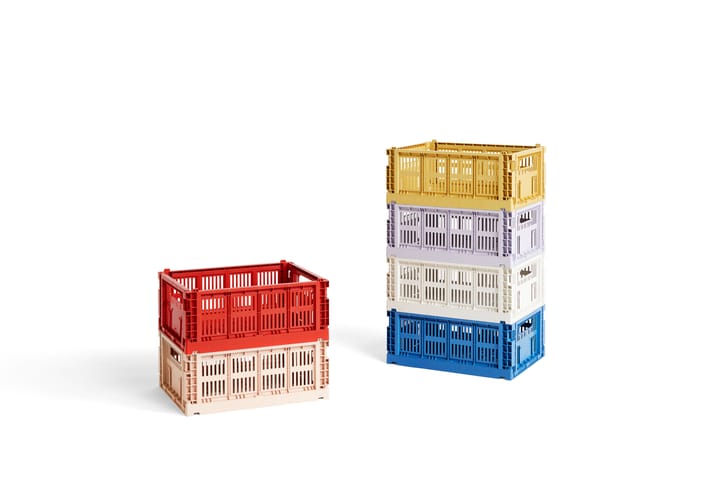 Colour Crate M 26,5 x 34,5 cm - Golden yellow - HAY