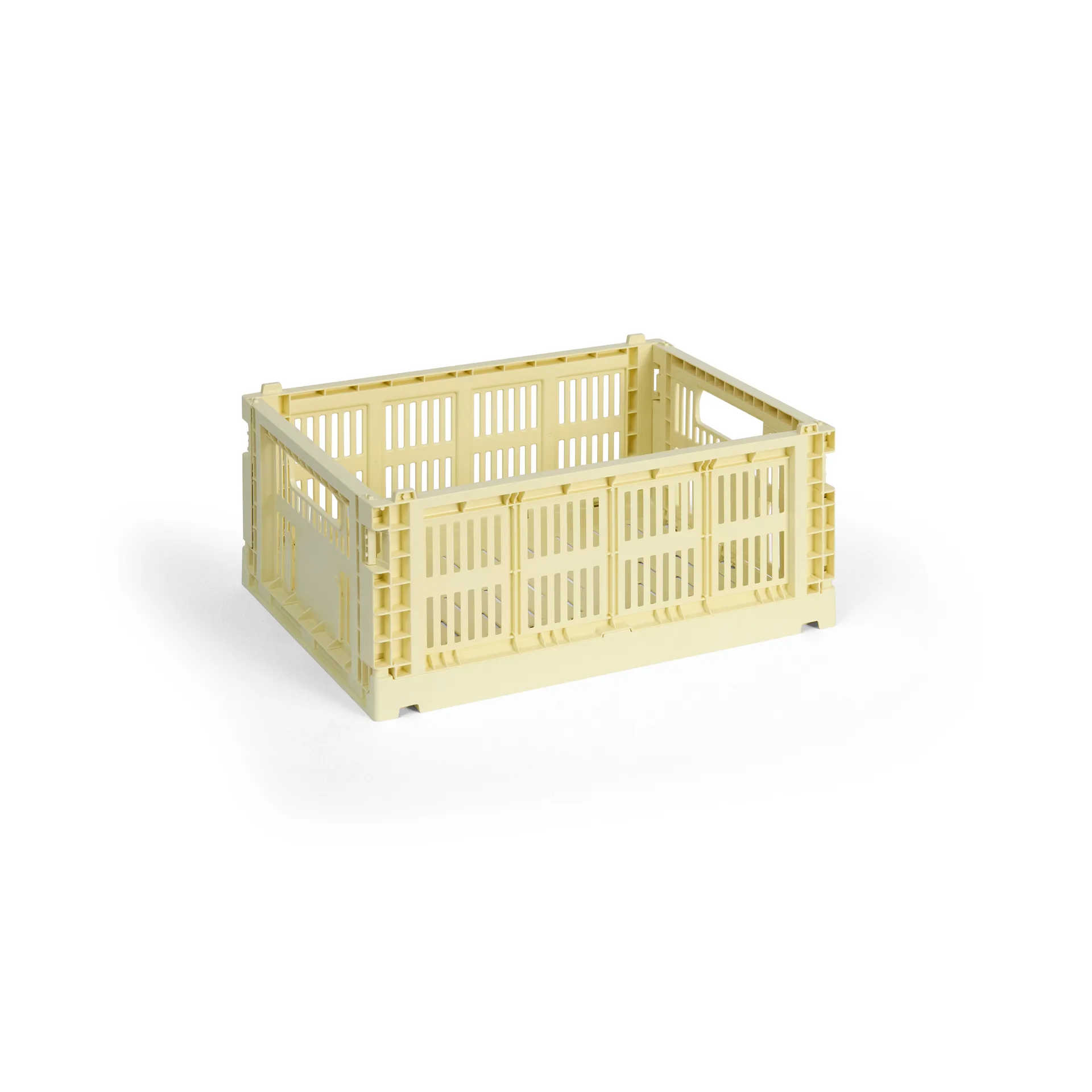 Colour Crate M 26,5 x 34,5 cm, Light yellow HAY