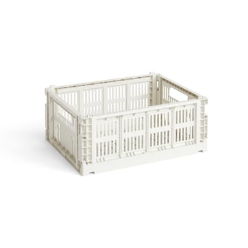Colour Crate M 26,5 x 34,5 cm - Off-white - HAY