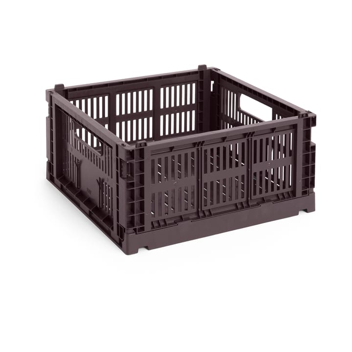 Colour Crate M Square 29,5x29,5 cm - Bordeaux - HAY