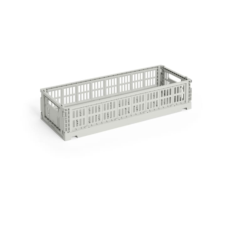 Colour Crate Mini Oblong 13x34,5 cm - Grey - HAY
