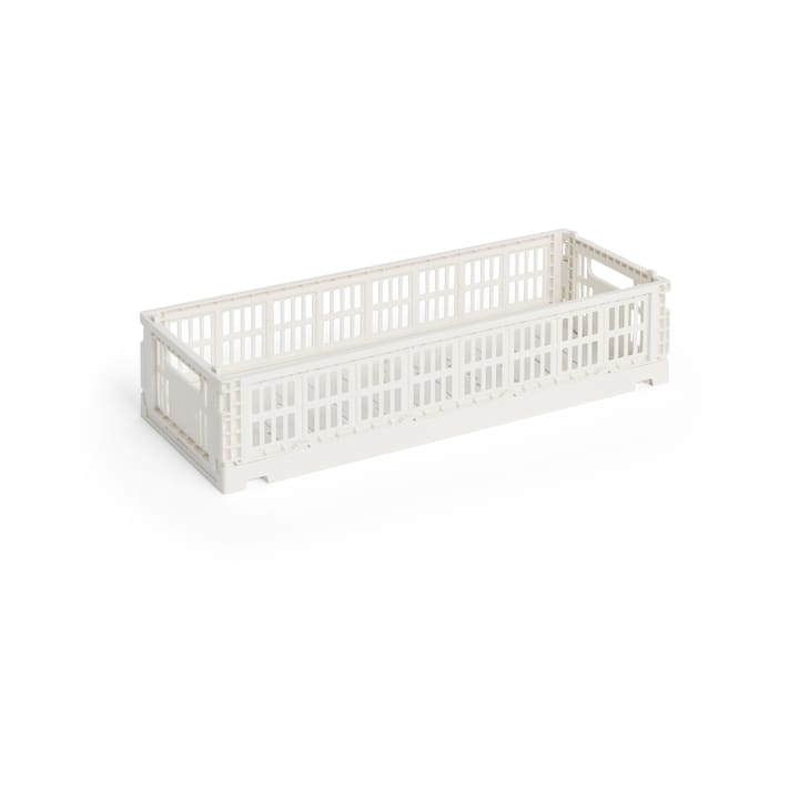 Colour Crate Mini Oblong 13x34,5 cm - Off white - HAY