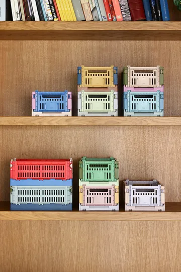 Colour Crate Mix S 17 x 26,5 cm - Mørkeblå - HAY