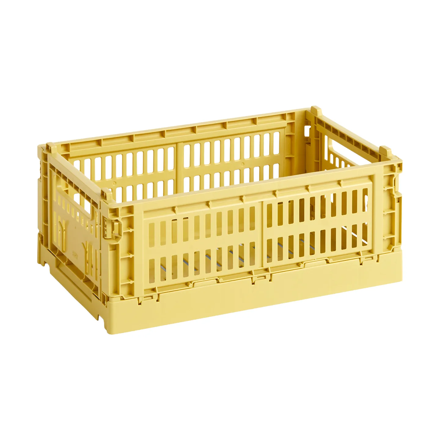 Colour Crate S 17 x 26,5 cm, Dusty yellow HAY