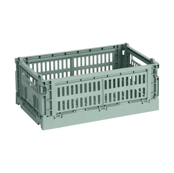 Colour Crate S 17 x 26,5 cm - Sage green - HAY