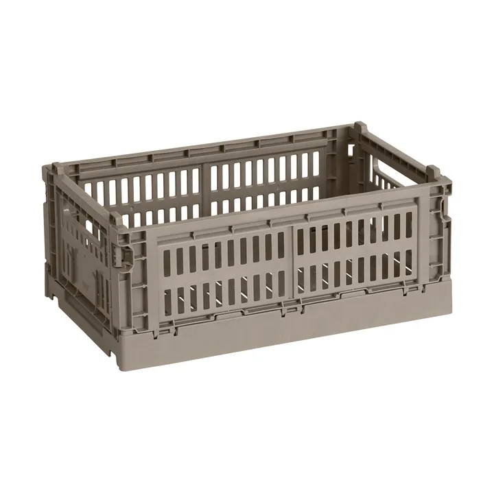Colour Crate S 17 x 26,5 cm - Warm grey - HAY