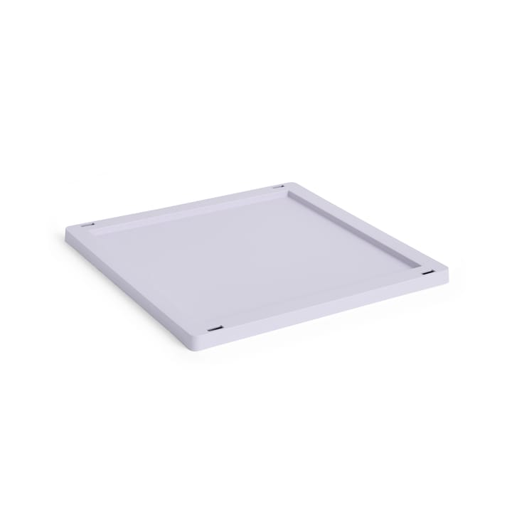 Colour Crate Square/Cube lokk plast medium - Lavender - HAY