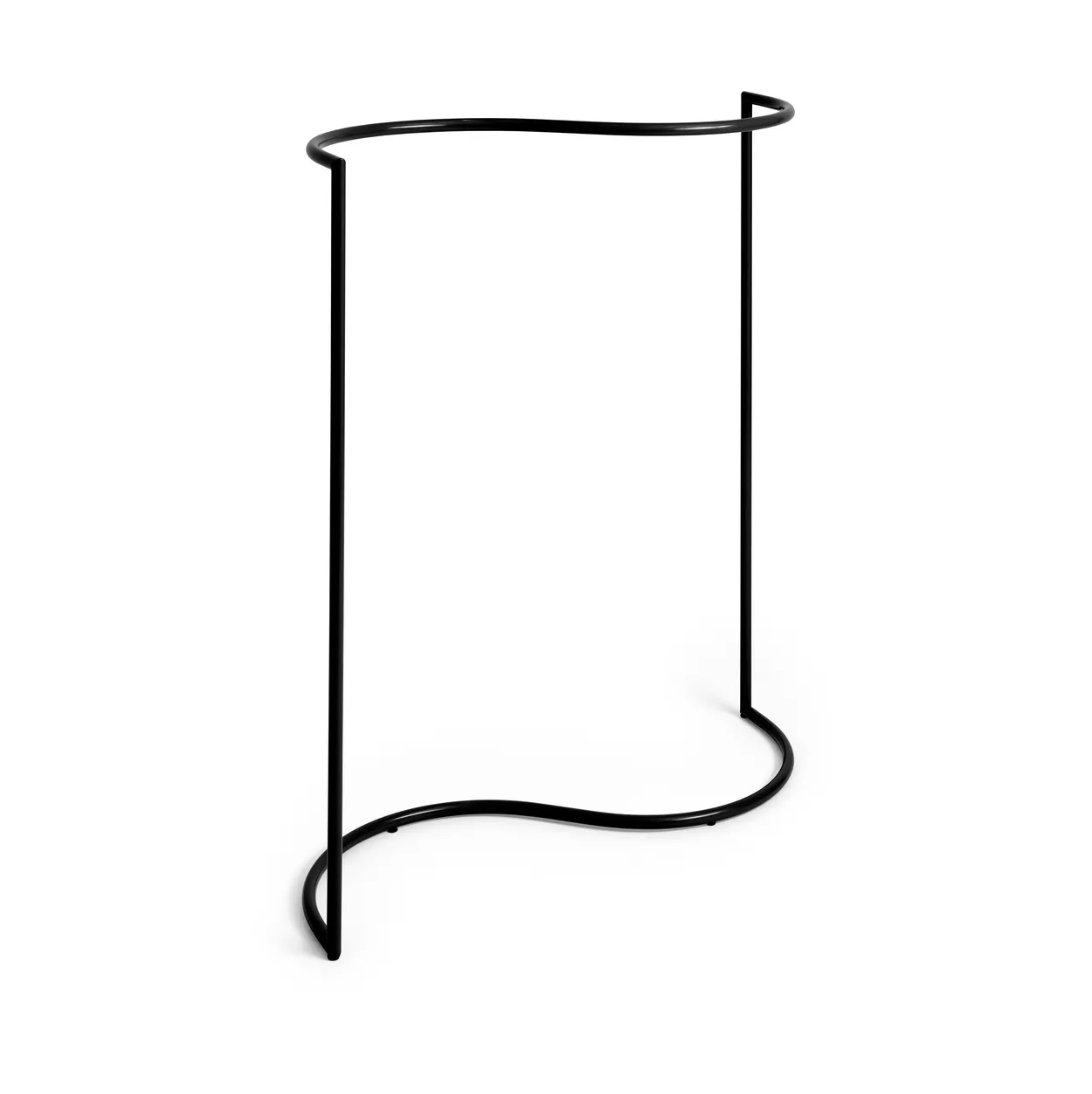 HAY Colour Rack s-shape klesstativ 144,2x150 cm Black