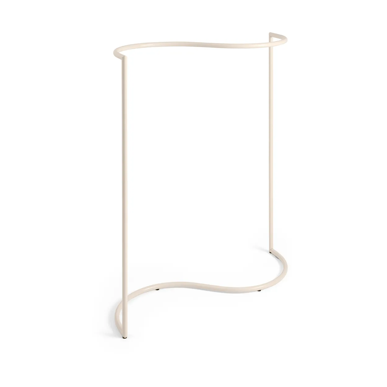HAY Colour Rack s-shape klesstativ 144,2x150 cm Eggshell