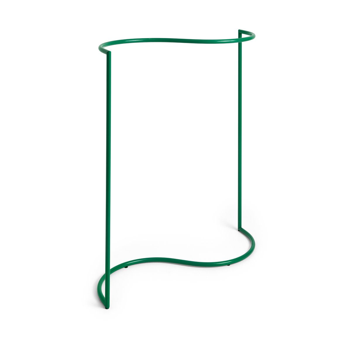 HAY Colour Rack s-shape klesstativ 144,2x150 cm Jungle green