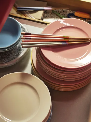 Colour spisepinner 6-pakning - Multi - HAY