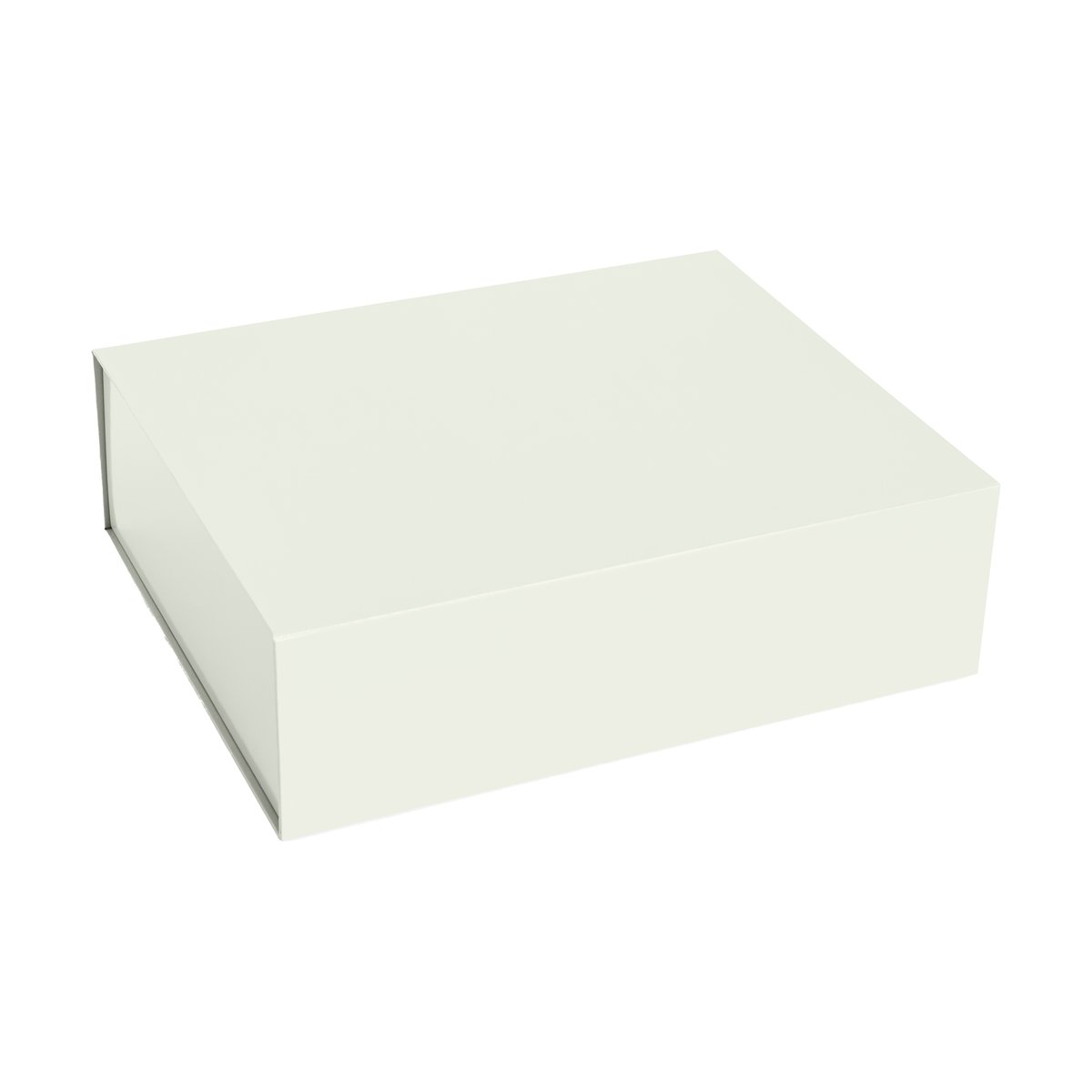 HAY Colour Storage L boks med lokk 34,5 x 41,5 cm Chalk white