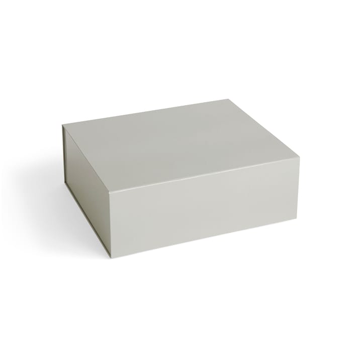 Colour Storage M boks med lokk 29,5 x 35 cm - Grey - HAY