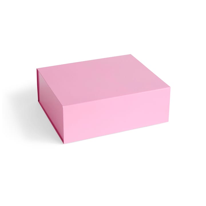 Colour Storage M boks med lokk 29,5 x 35 cm - Light pink - HAY