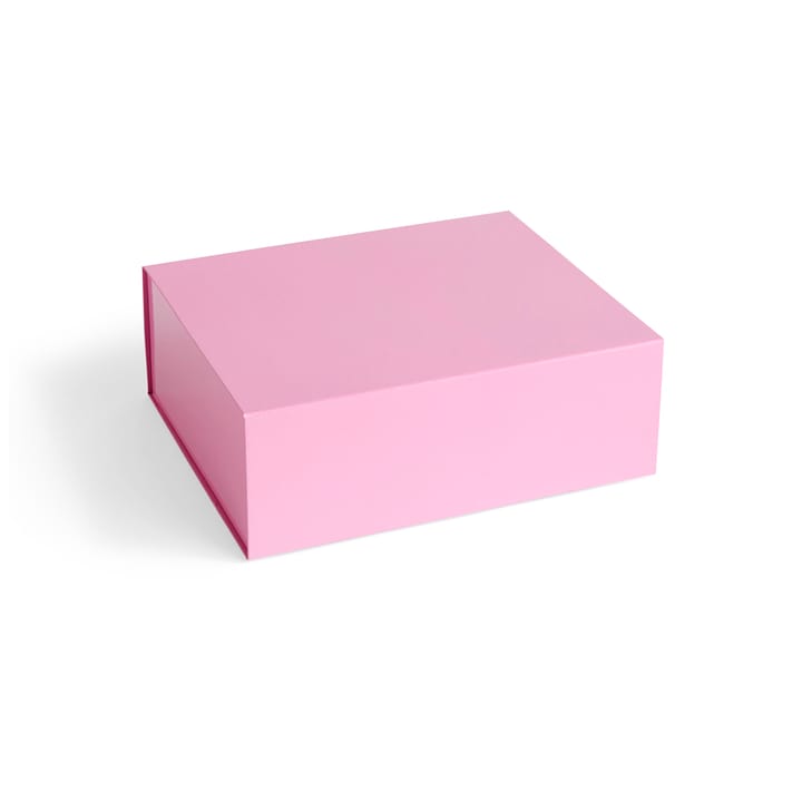 Colour Storage M boks med lokk 29,5 x 35 cm, Light pink HAY