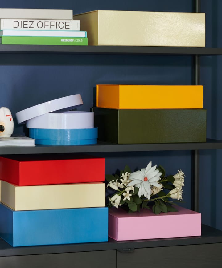Colour Storage Round boks med lokk Ø 24 cm, Lavender HAY