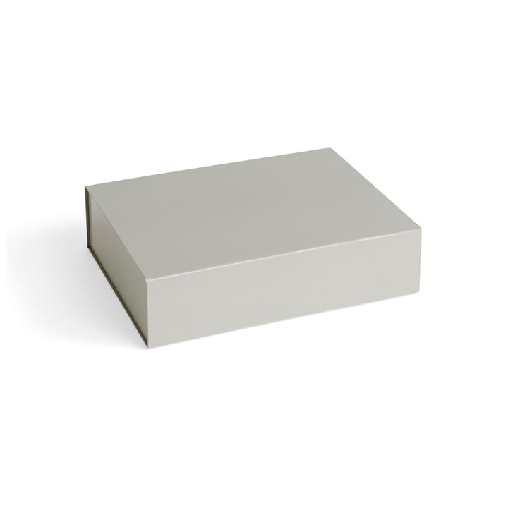 Colour Storage S boks med lokk 25,5 x 33 cm - Grey - HAY