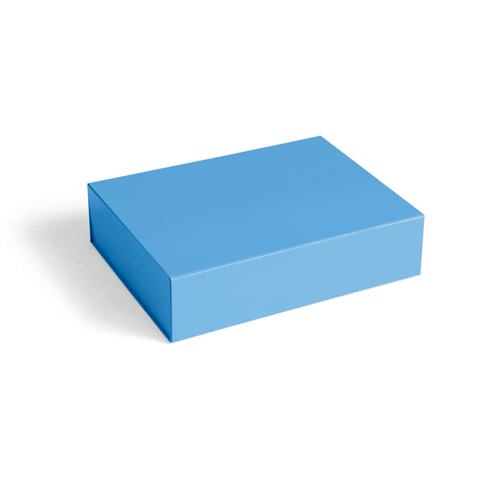 Colour Storage S boks med lokk 25,5 x 33 cm - Sky blue - HAY