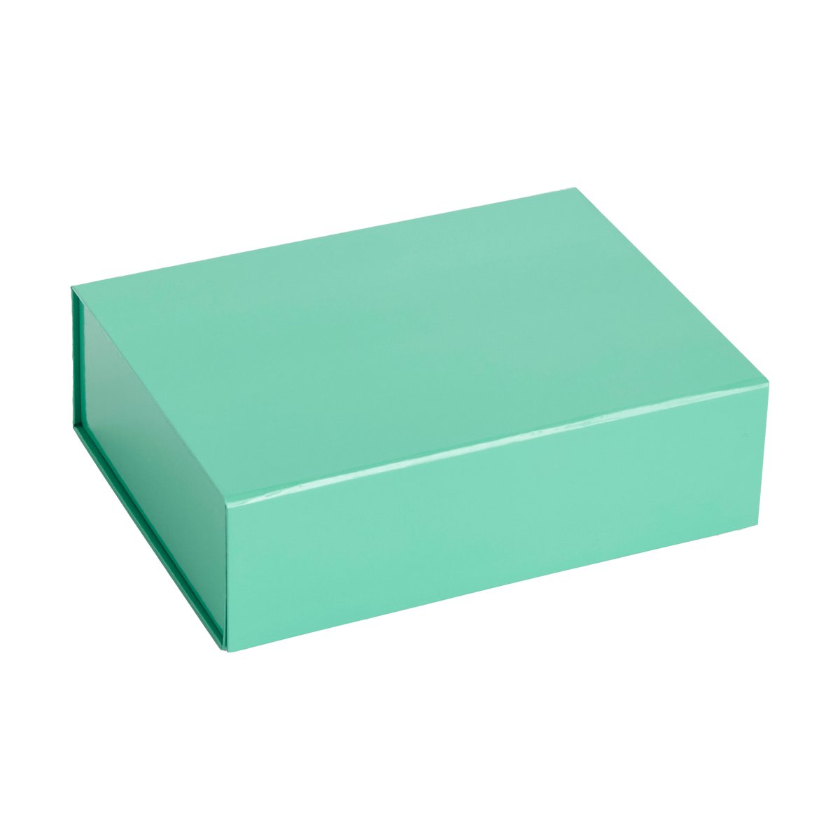 HAY Colour Storage XS boks med lokk 16,5x22,5 cm Emerald green