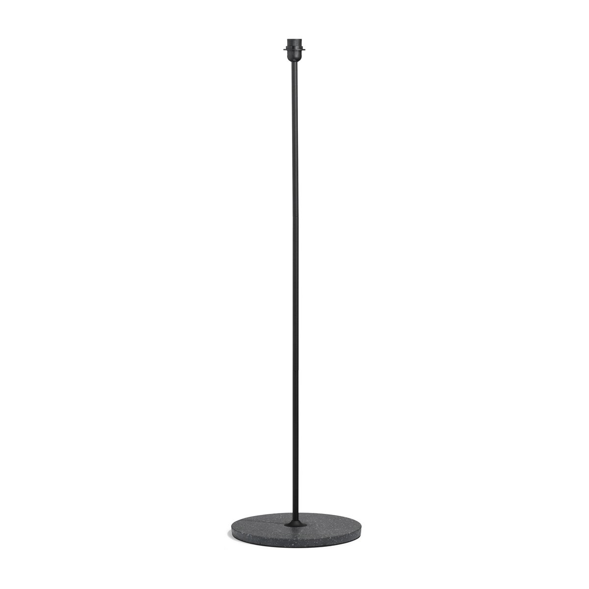 Common gulvstativ 129 cm Soft black-black terrazzo