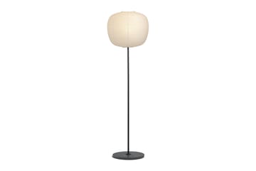 Common gulvstativ 129 cm - Soft black-black terrazzo - HAY