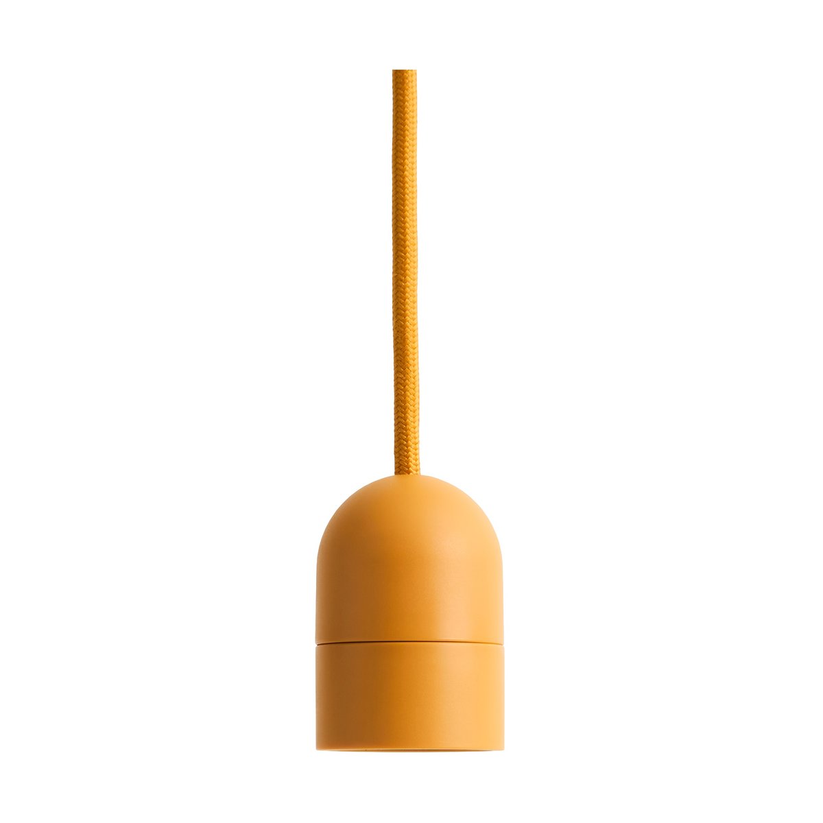 Bilde av HAY Common Pendant Cord set pendel Ø12 cm Amber yellow