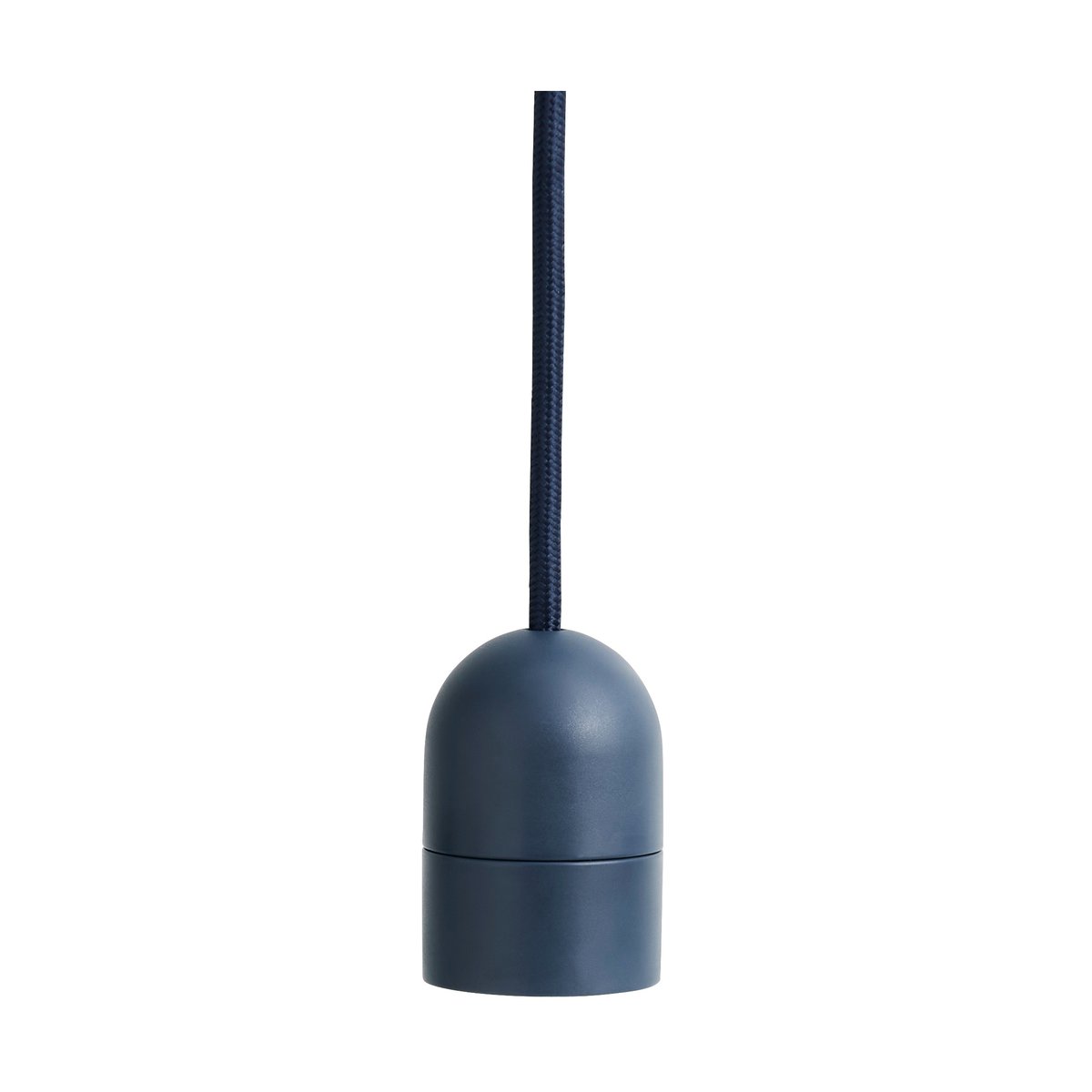 Bilde av HAY Common Pendant Cord set pendel Ø12 cm Anthracite blue