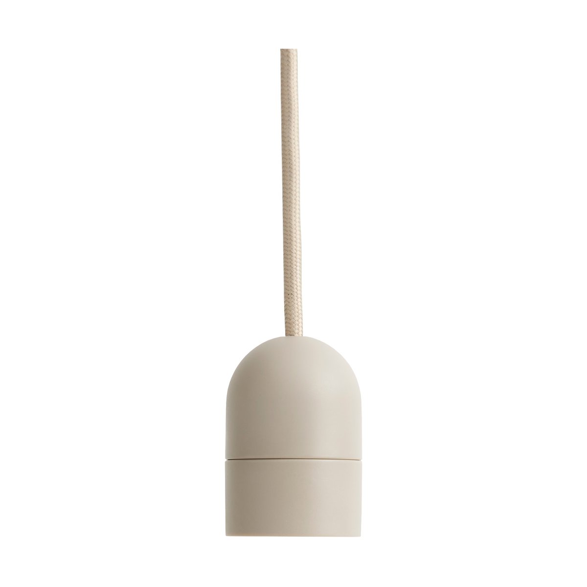 Bilde av HAY Common Pendant Cord set pendel Ø12 cm Beton grey