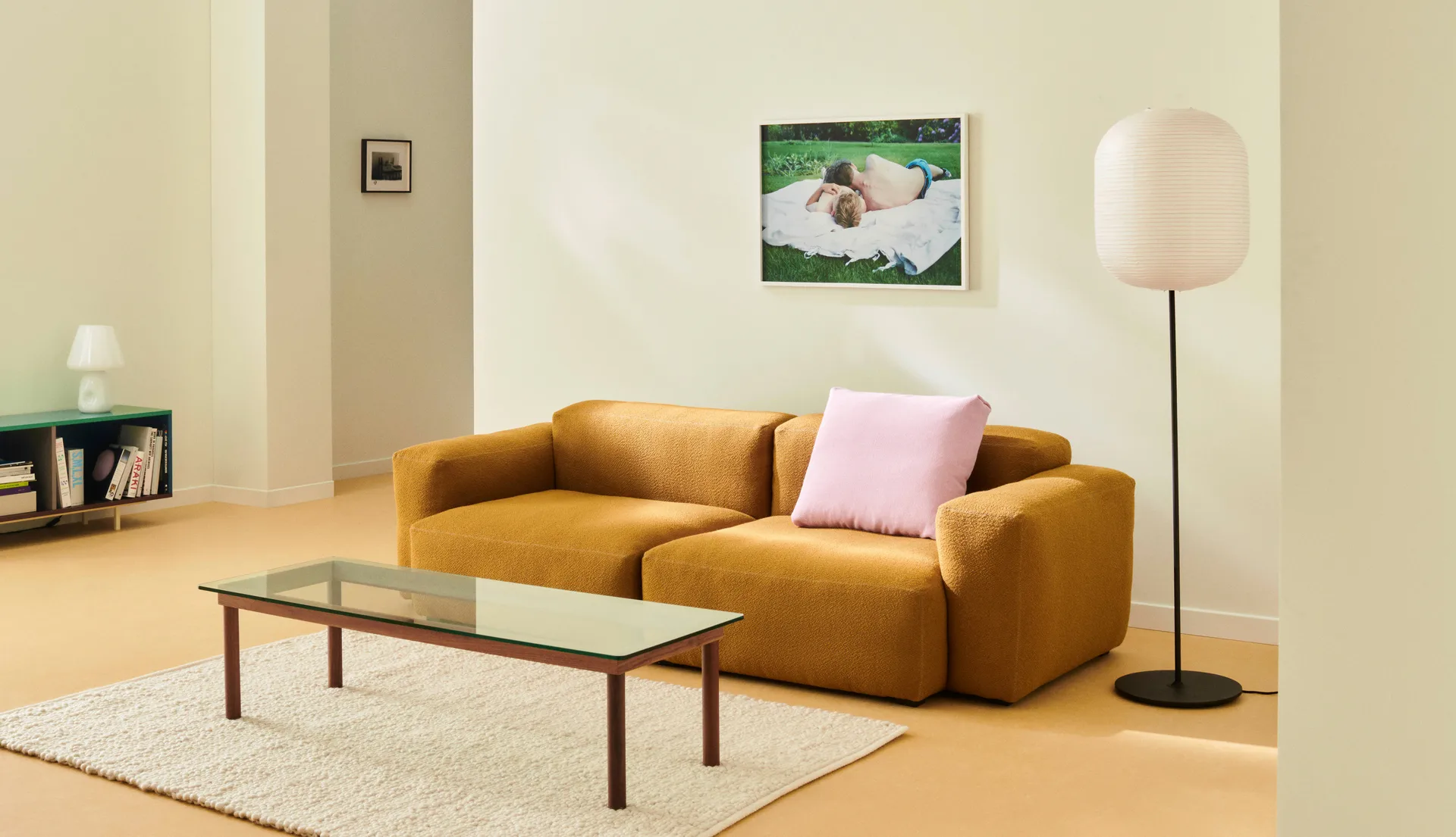 Common Rice paper lampeskjerm, Oblong HAY