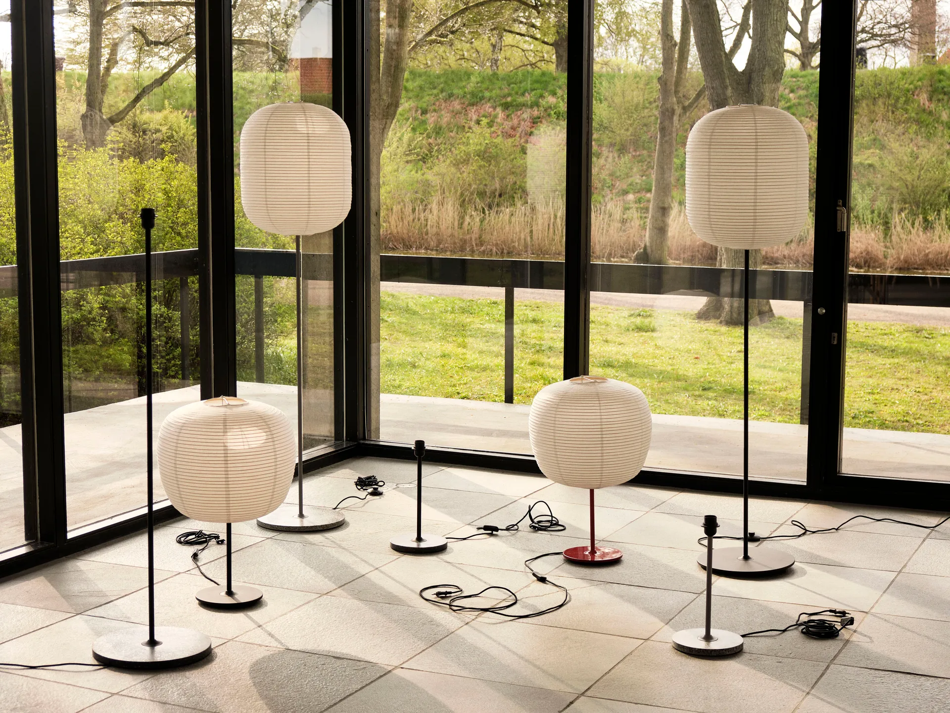 Common Rice paper lampeskjerm, Oblong HAY