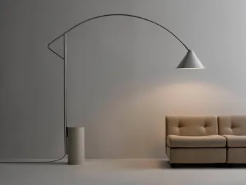 Compass Stehlampe - Sølv - HAY