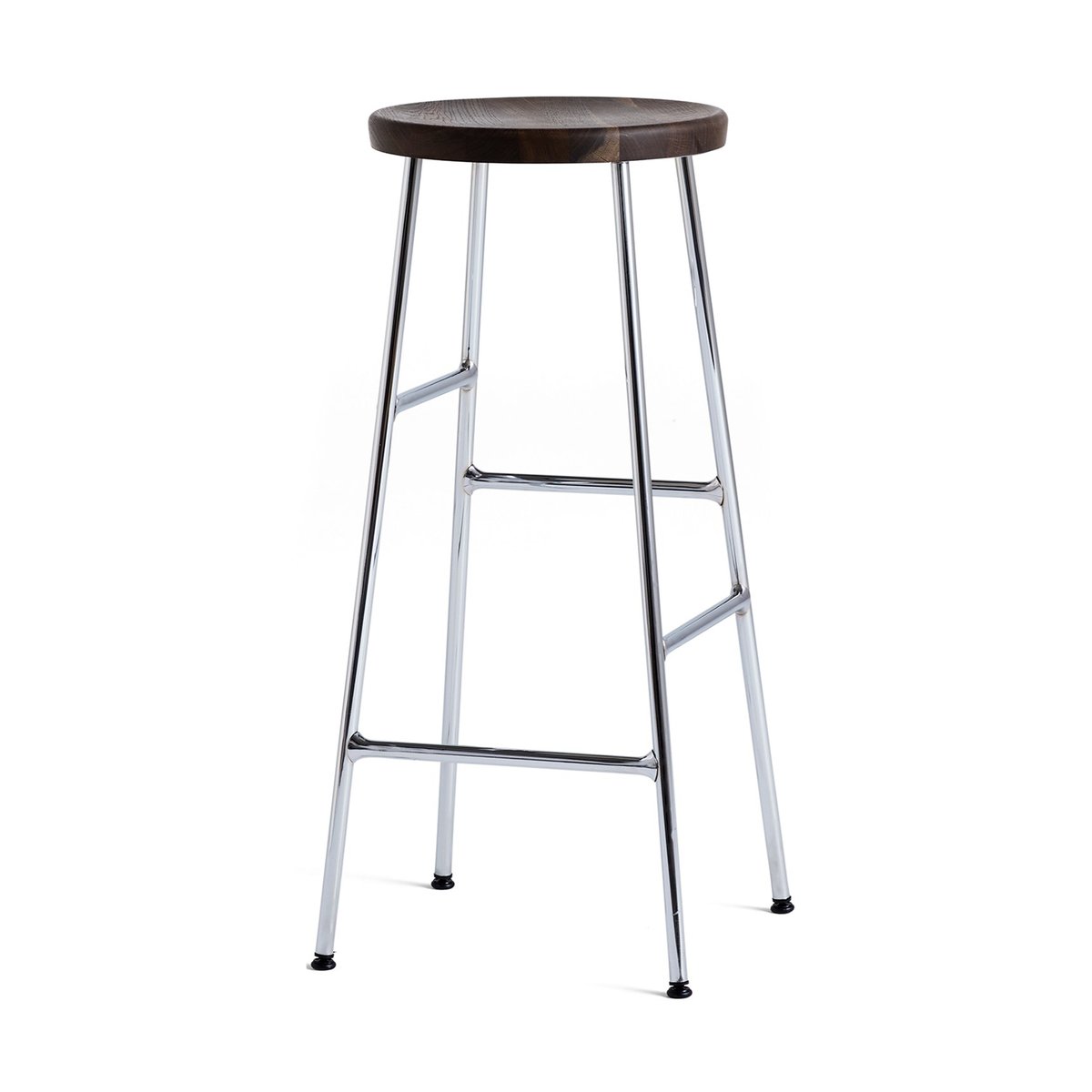 Bilde av HAY Cornet barkrakk 75 cm Smoked oiled oak-chrome