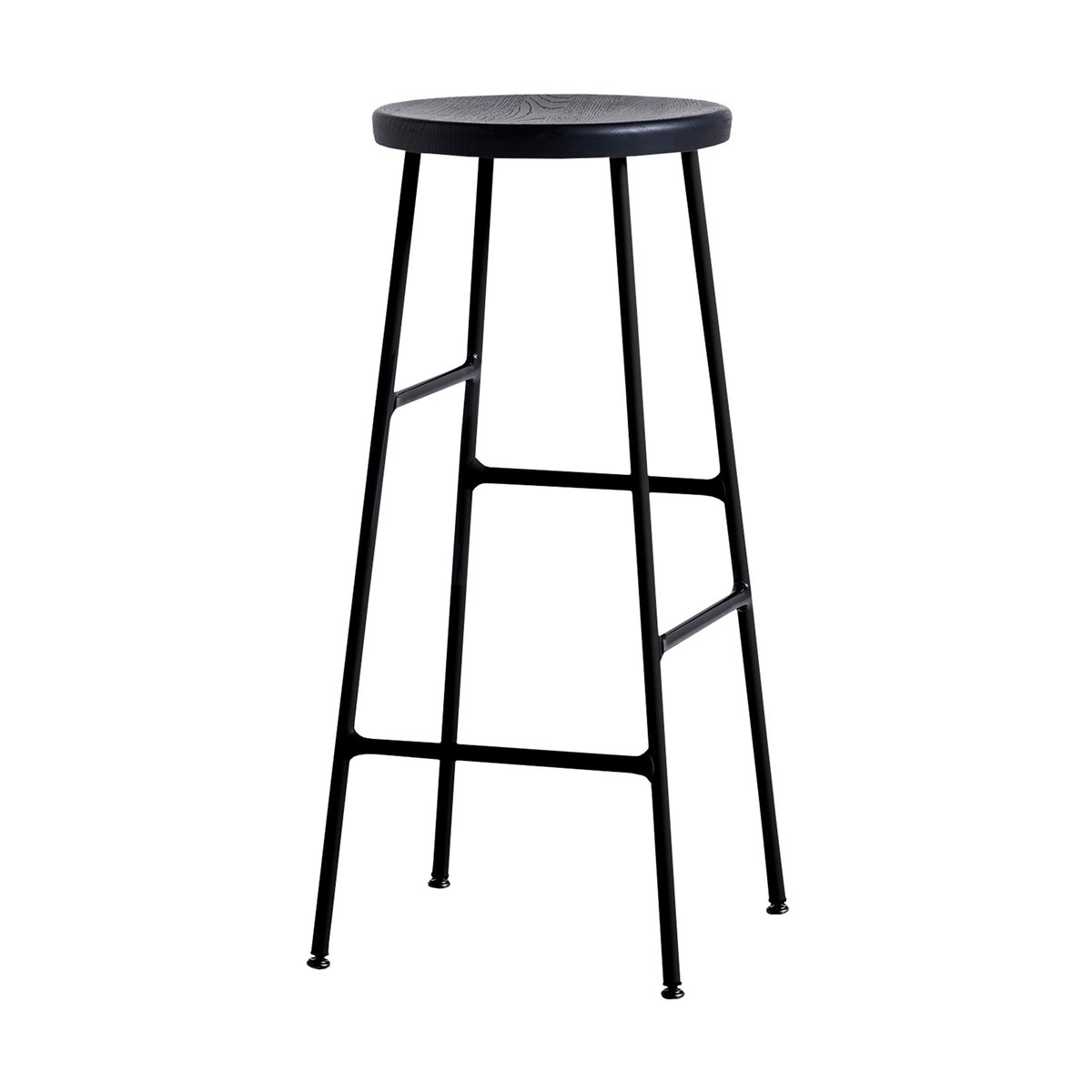 Bilde av HAY Cornet barkrakk 75 cm Soft black oak-soft black
