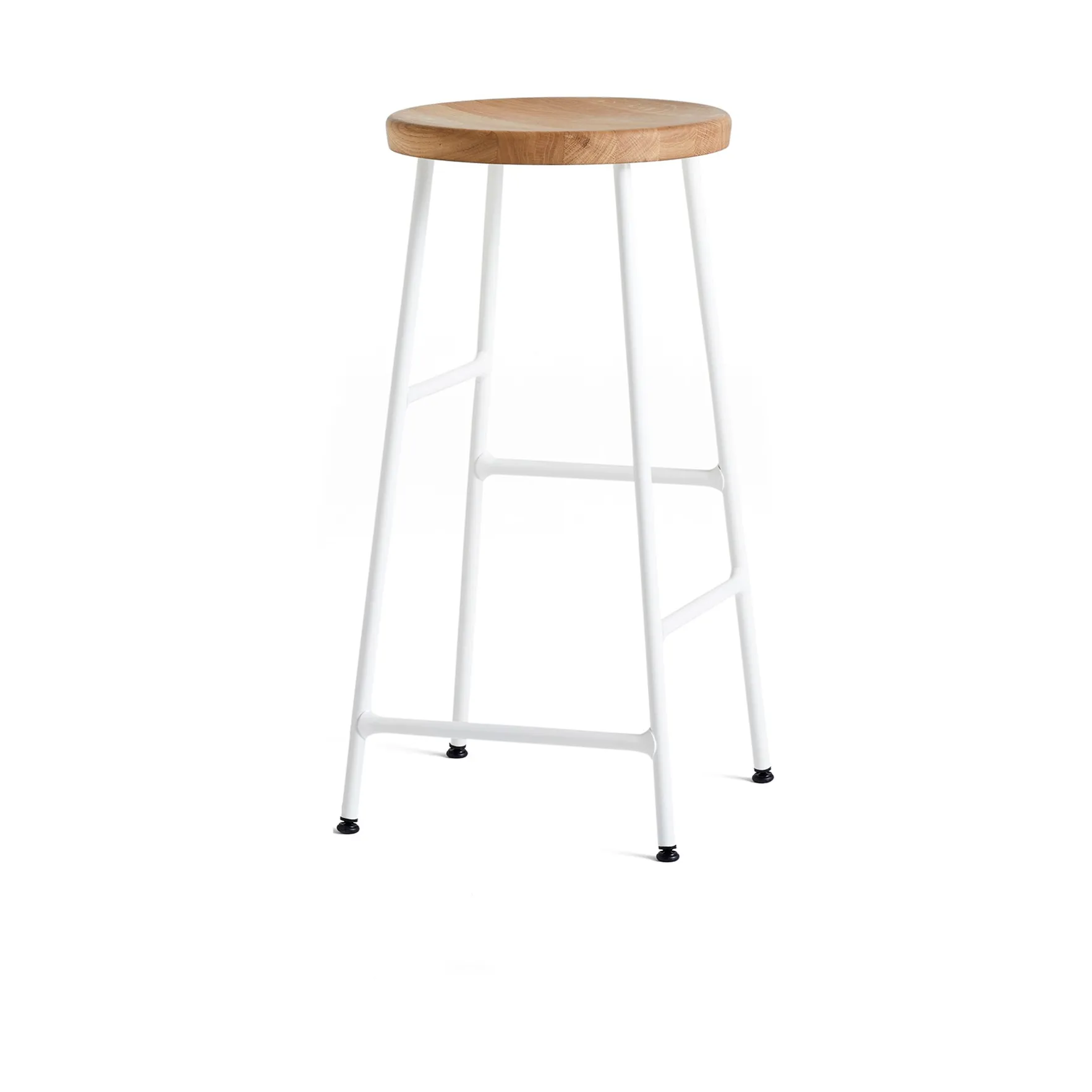 Cornet rund barkrakk 65 cm, Oiled oak-cream white HAY