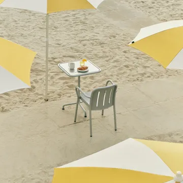 Deville bord 60×70×74 cm - Silver grey - HAY